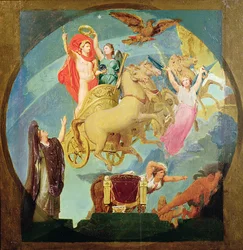 Apotheosis of Napoleon I (1769-1821) 1853